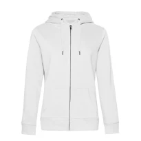 Arbeitsweatshirt Queen mit Kapuze und Voller Reißverschluss Damen B&C Collection - BCWW03Q