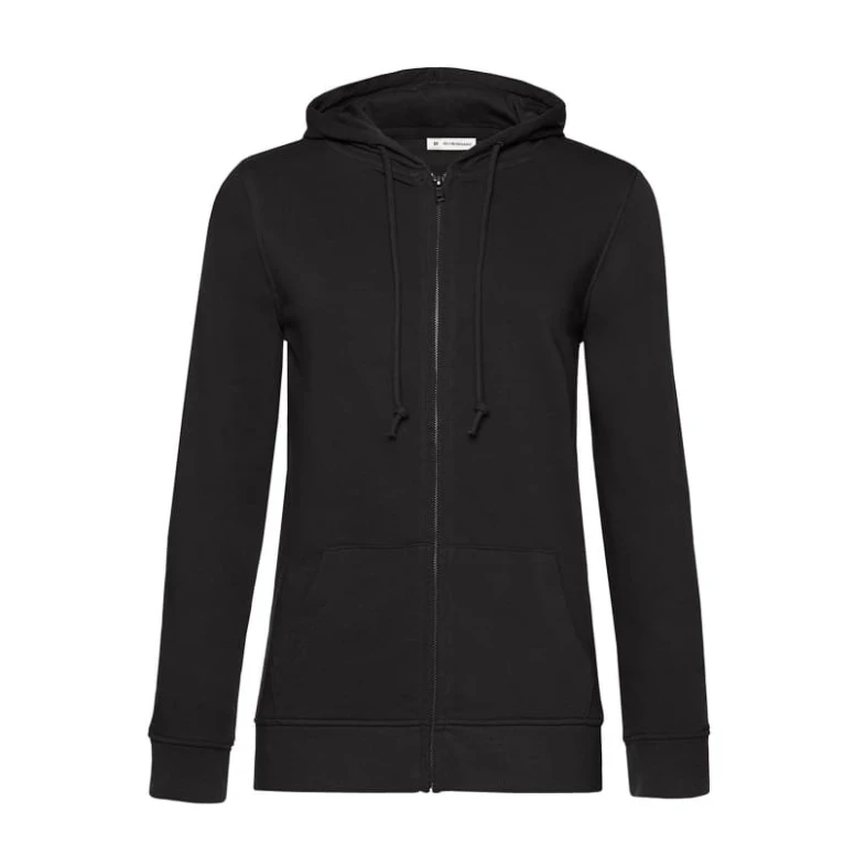 Arbeitssweatshirt mit Kapuze und durchgehendem Reißverschluss Damen B&C Collection - BCWW36B