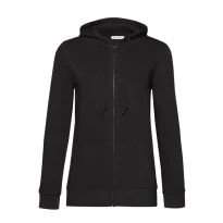 Arbeitssweatshirt mit Kapuze und durchgehendem Reißverschluss Damen B&C Collection - BCWW36B