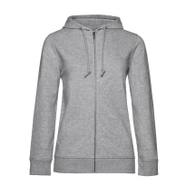 Arbeitssweatshirt mit Kapuze und durchgehendem Reißverschluss Damen B&C Collection - BCWW36B