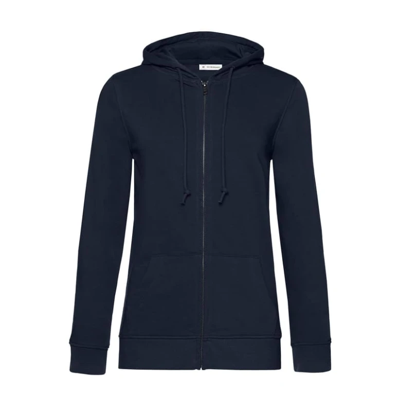 Arbeitssweatshirt mit Kapuze und durchgehendem Reißverschluss Damen B&C Collection - BCWW36B