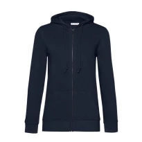 Arbeitssweatshirt mit Kapuze und durchgehendem Reißverschluss Damen B&C Collection - BCWW36B