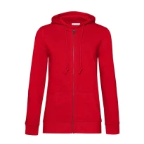 Arbeitssweatshirt mit Kapuze und durchgehendem Reißverschluss Damen B&C Collection - BCWW36B