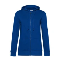 Arbeitssweatshirt mit Kapuze und durchgehendem Reißverschluss Damen B&C Collection - BCWW36B