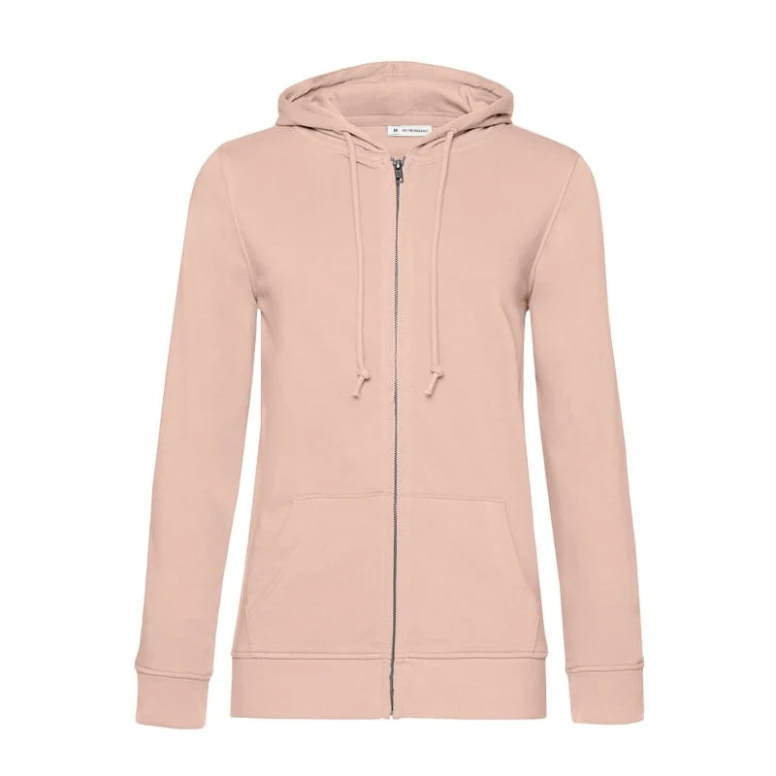 Arbeitssweatshirt mit Kapuze und durchgehendem Reißverschluss Damen B&C Collection - BCWW36B