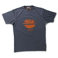 Arbeits-T-Shirt Dike 100% Baumwolle mit Logo 92131