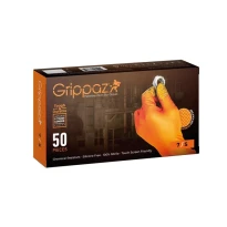 50 Stück - Einweg-Arbeits Handschuhe Grippaz 246OR