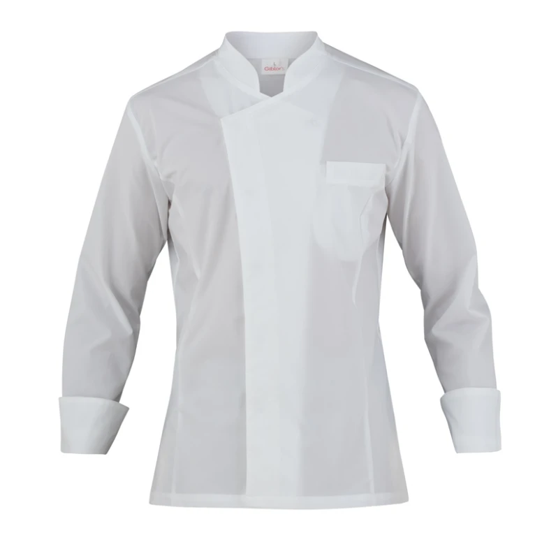 Alles muss raus  Arbeitsjacke mit Stehkragen Koch Giblor's Giorgio 23P08G961 Farbe Weiß Größe 4XL