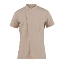 Alles muss raus  Kurzärm Arbeitscoreanischejacke- Koch Giblor's Harry 23P08G217 Farbe Weiß Größe L