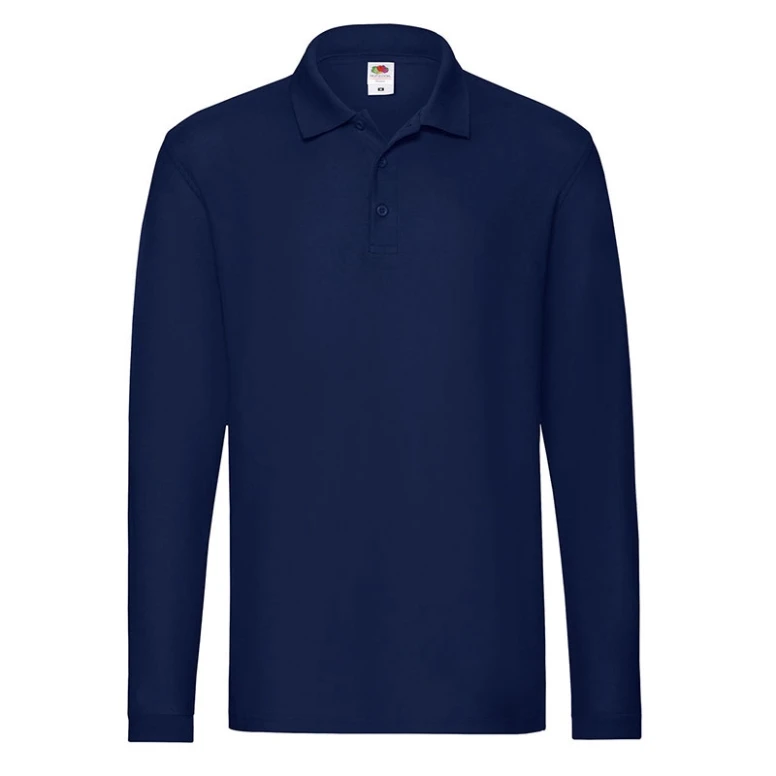 ArbeitsPoloshirtsHemd Fruit Of The Loom Langärm Premium