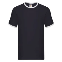 Arbeits-T-Shirts Fruit Of The Loom Ringer aus Baumwolle