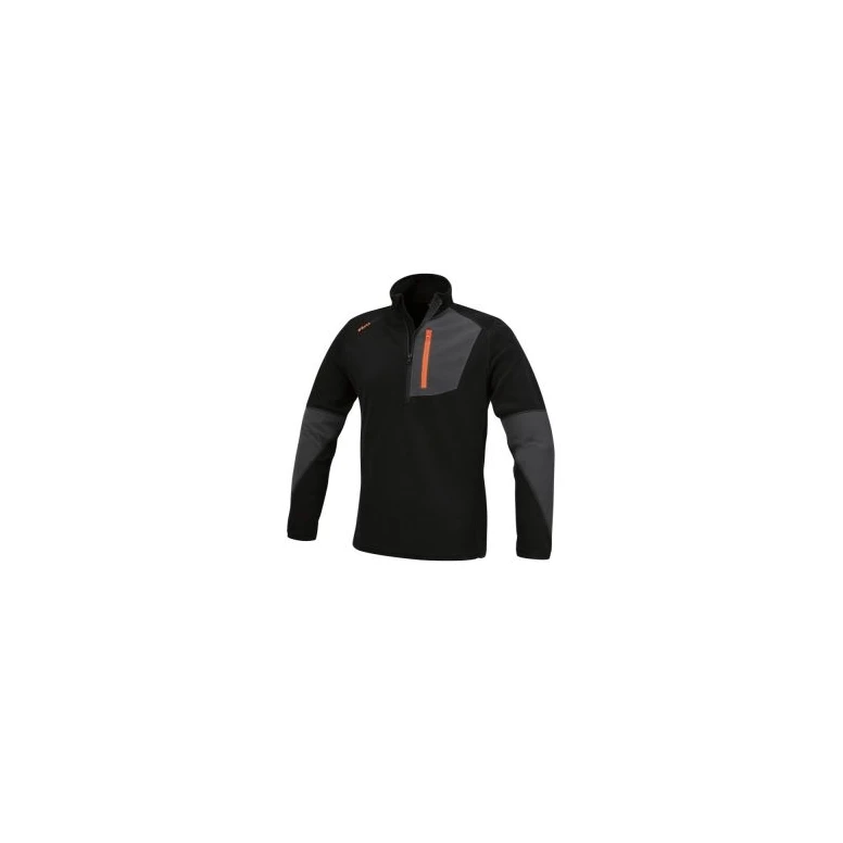 Mikrofleece-Arbeitssweatshirt Beta Stretch Reißverschluss 7654N