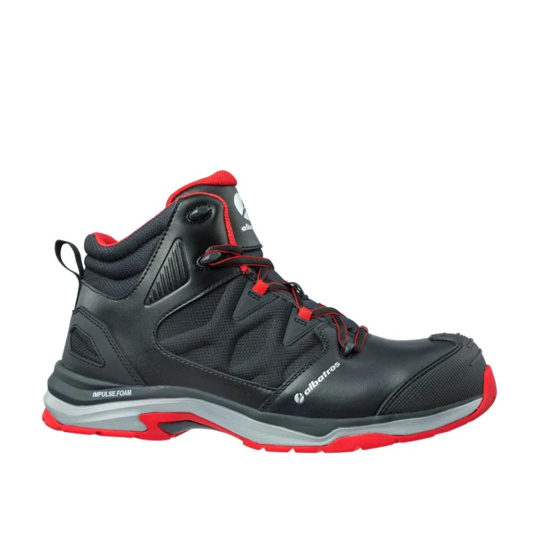 Sicherheitsschuhe Albatros Ultratrail Black MID S3 ESD HRO SRC 636200
