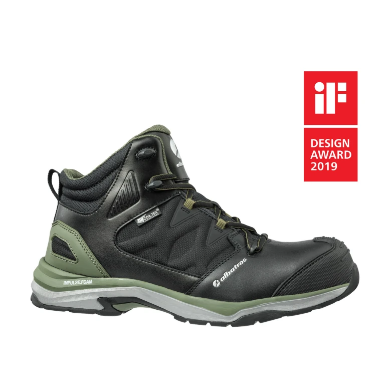 Sicherheitsschuhe Albatros Ultratrail ctx mid S3 ESD WR HRO SRC 636220