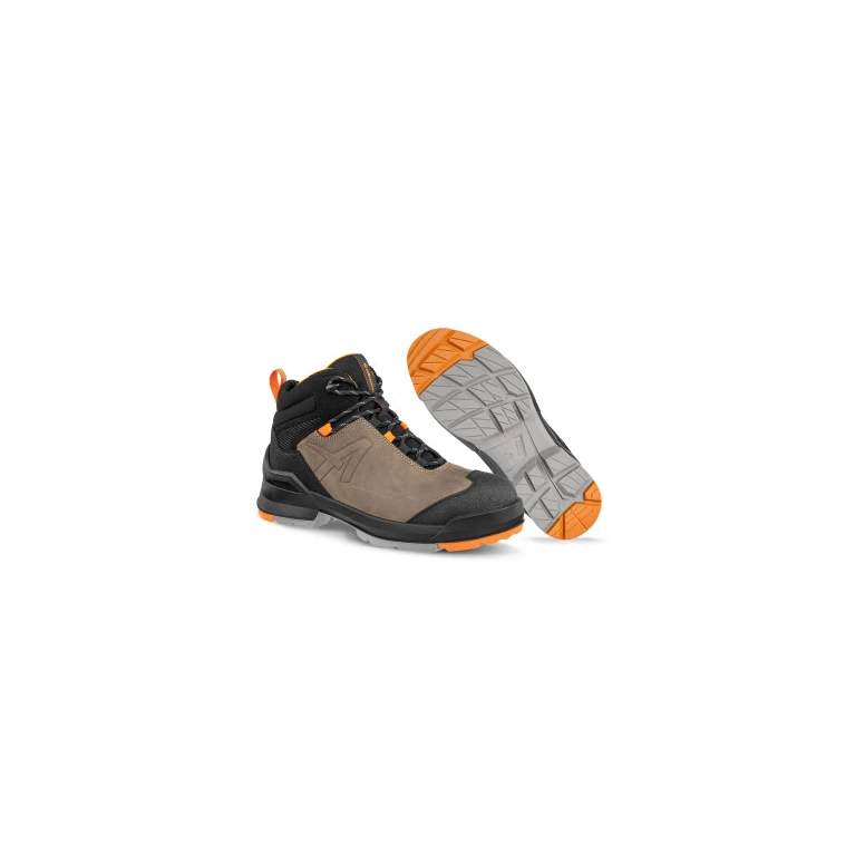 Sicherheitsschuhe Albatros Taraval Brown Mid S3L ESD FO SR 638020