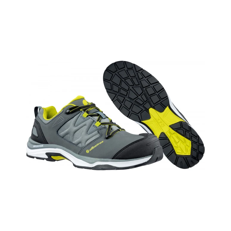 Sicherheitsschuhe Albatros Ultratrail Grey Low S3 ESD HRO SRC 646210