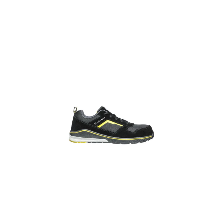 Sicherheitsschuhe Albatros Court Black Low S3 ESD HRO SRC 647600