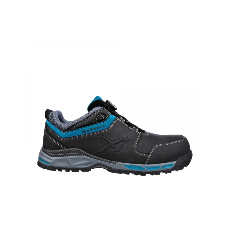 Sicherheitsschuhe Albatros Tofane Black Ql Low S3 ESD HRO SRC 648510