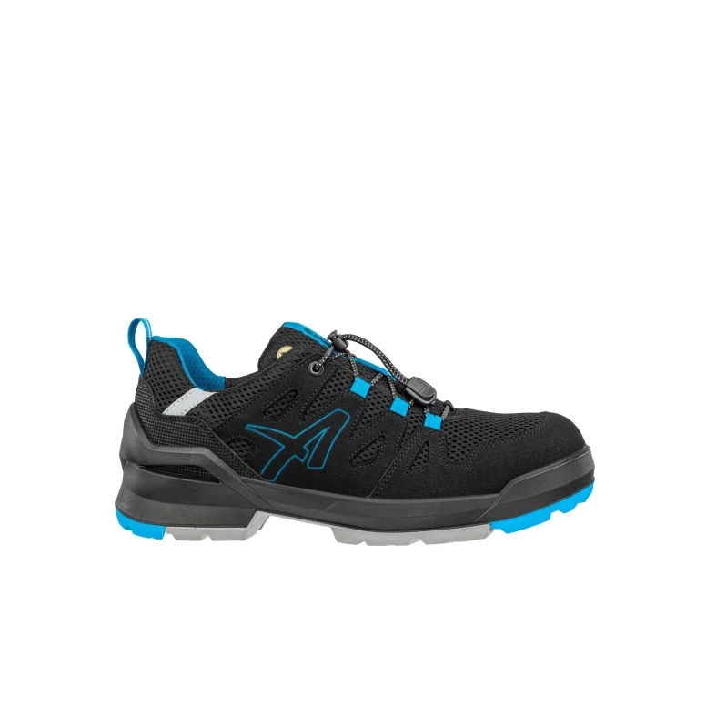 Sicherheitsschuhe Albatros  Fastpack black/blue lowS1PL ESD FO SR 648040
