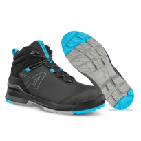 Sicherheitsschuhe Albatros Taraval Black/blu Mid S3L ESD FO SR 638040