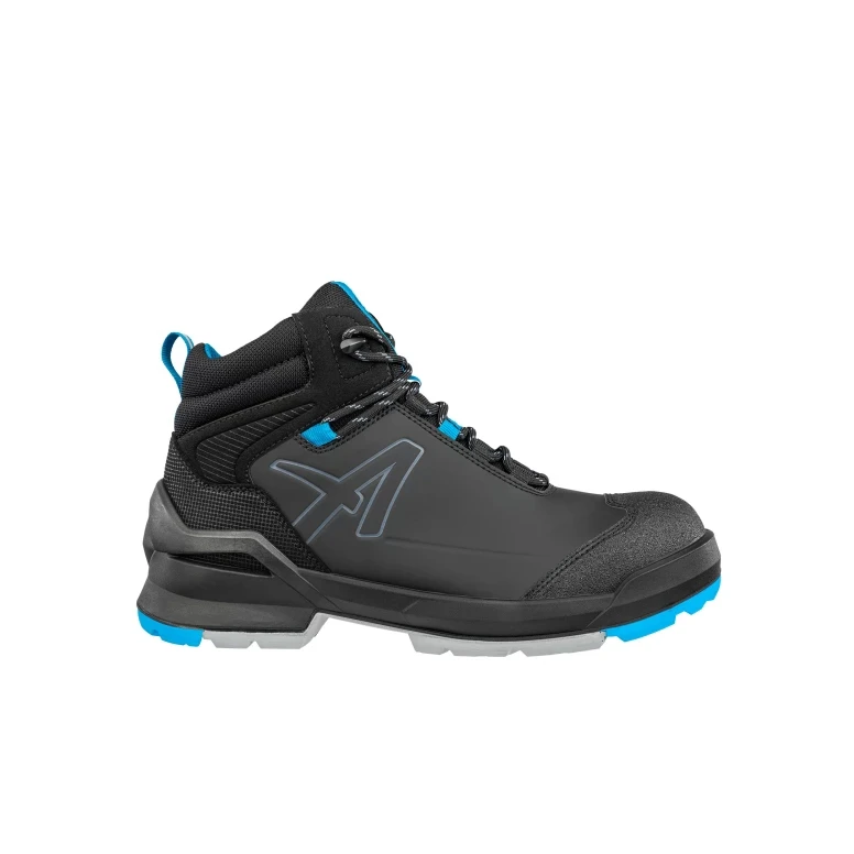 Sicherheitsschuhe Albatros Taraval Black/blu Mid S3L ESD FO SR 638040