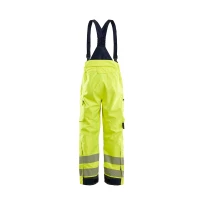 Latzhose Arbeitshose mit hoher Sichtbarkeit mehreren Taschen Blaklader Shell High Vis wasserdicht und flammhemmend 188115323389M