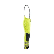 Latzhose Arbeitshose mit hoher Sichtbarkeit mehreren Taschen Blaklader Shell High Vis wasserdicht und flammhemmend 188115323389M