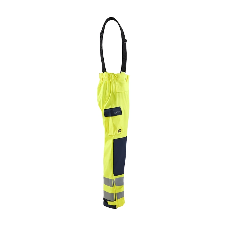 Arbeitshose mit hoher Sichtbarkeit multitaschen und wasserdicht von Blaklader feuerfest Level 2 131320223389L