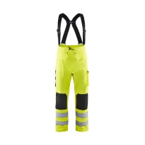 Arbeitshose hohe sichtbarkeit Mehrtaschen Wasserdicht Blaklader High Vis Level 2 130220033300L