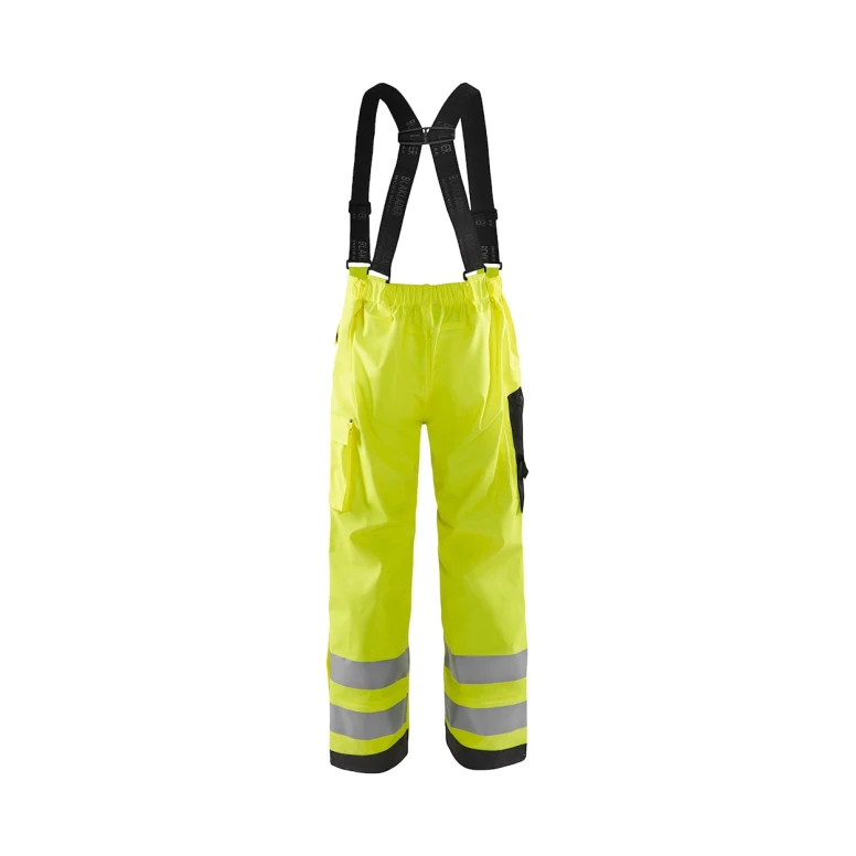 Arbeitshose hohe sichtbarkeit Mehrtaschen Wasserdicht Blaklader High Vis Level 2 130220033300L