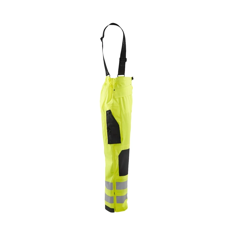 Arbeitshose hohe sichtbarkeit Mehrtaschen Wasserdicht Blaklader High Vis Level 2 130220033300L