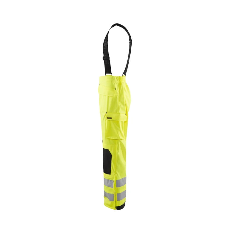 Arbeitshose hohe sichtbarkeit Mehrtaschen Wasserdicht Blaklader High Vis Level 2 130220033300L