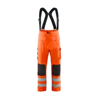 Arbeitshose hohe sichtbarkeit Mehrtaschen Wasserdicht Blaklader High Vis Level 2 130220033300L