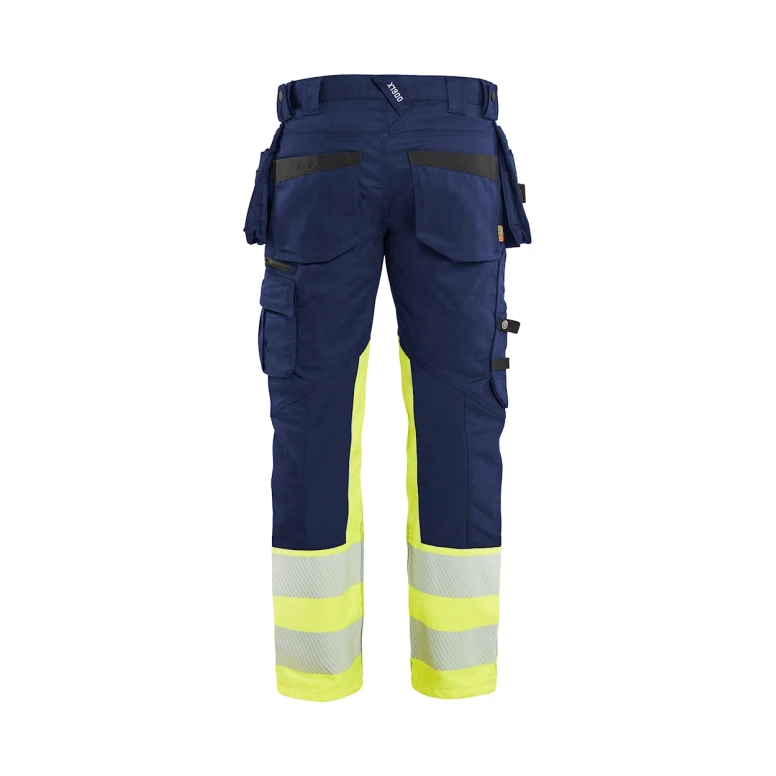Arbeitshose hohe Sichtbarkeit Mehrfachtaschen Stretch Blaklader High VIS 113011498933C50