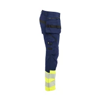 Arbeitshose hohe Sichtbarkeit Mehrfachtaschen Stretch Blaklader High VIS 113011498933C50