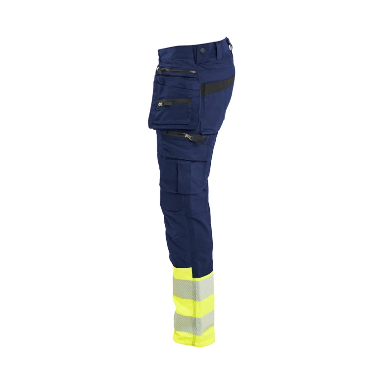 Arbeitshose hohe Sichtbarkeit Mehrfachtaschen Stretch Blaklader High VIS 113011498933C50