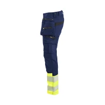 Arbeitshose hohe Sichtbarkeit Mehrfachtaschen Stretch Blaklader High VIS 113011498933C50