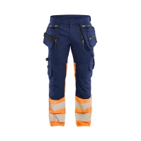 Arbeitshose hohe Sichtbarkeit Mehrfachtaschen Stretch Blaklader High VIS 113011498933C50