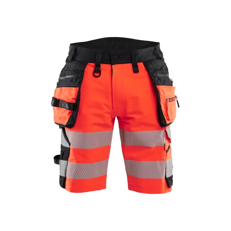 Arbeitsbermuda hohe Sichtbarkeit Multitaschen Stretch Blaklader High VIS Stretch 4-VIE 112016485599C50