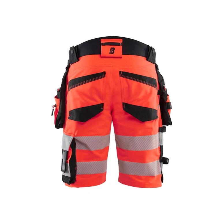 Arbeitsbermuda hohe Sichtbarkeit Multitaschen Stretch Blaklader High VIS Stretch 4-VIE 112016485599C50
