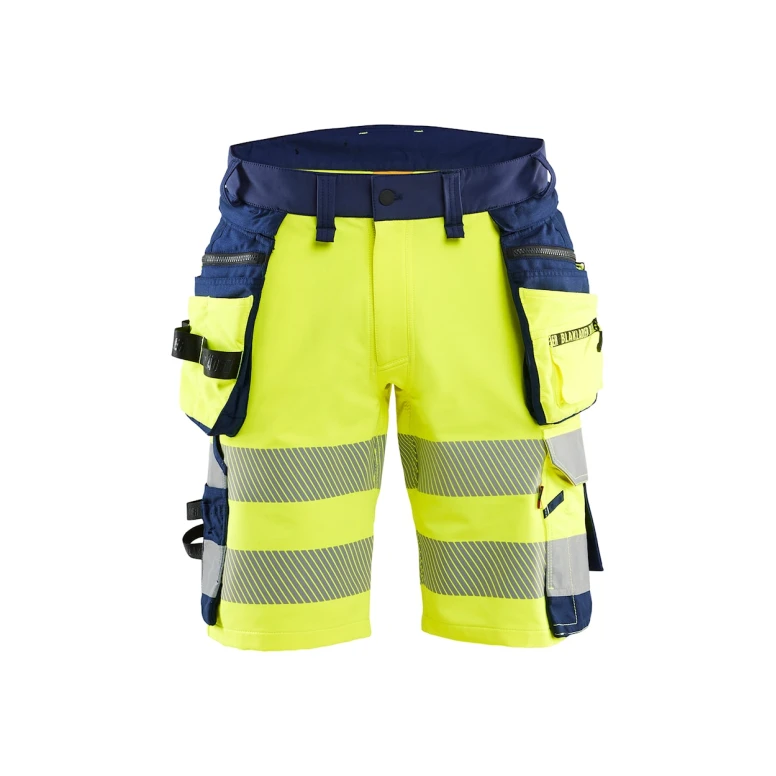 Arbeitshose für hohe Sichtbarkeit Multitaschen Stretch Blaklader High VIS Stretch 4-VIE 112016483389C50