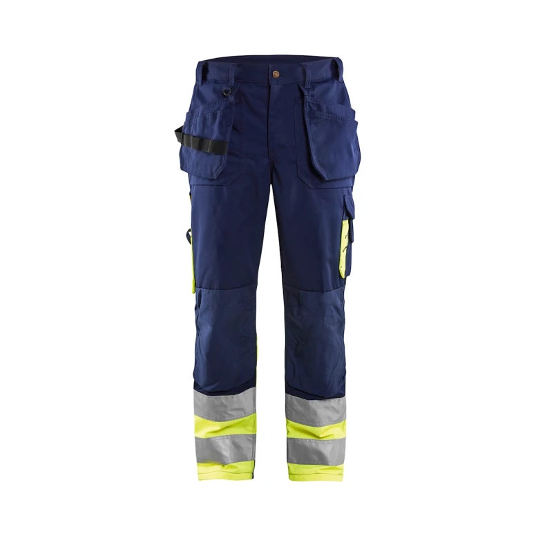 Hochsichtbare Multitaschen-Arbeitsbundhose Blaklader High VIS 100% Baumwolle 112516489933C50