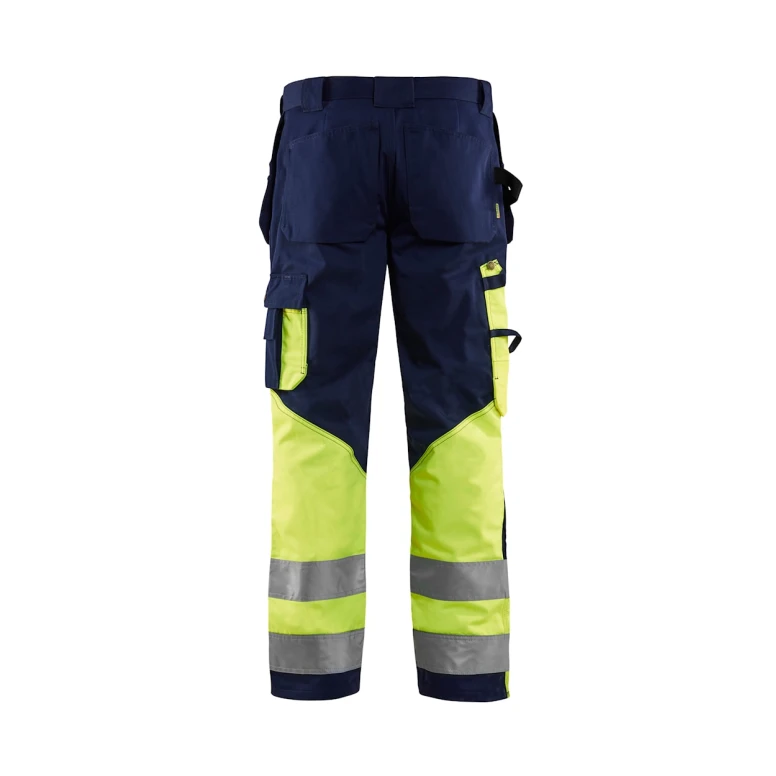 Hochsichtbare Multitaschen-Arbeitsbundhose Blaklader High VIS 100% Baumwolle 112516489933C50