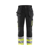 Hochsichtbare Multitaschen-Arbeitsbundhose Blaklader High VIS 100% Baumwolle 112516489933C50