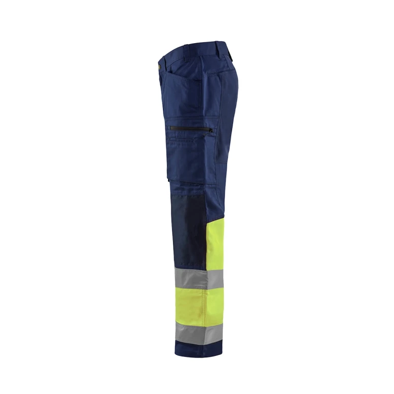 Arbeitshose Blaklader High VIS Stretch Mehrtaschen 155118118933C50