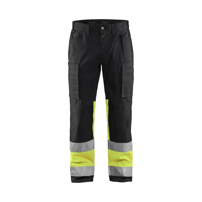 Arbeitshose Blaklader High VIS Stretch Mehrtaschen 155118118933C50