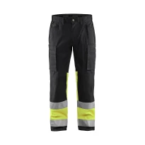 Arbeitshose Blaklader High VIS Stretch Mehrtaschen 155118118933C50