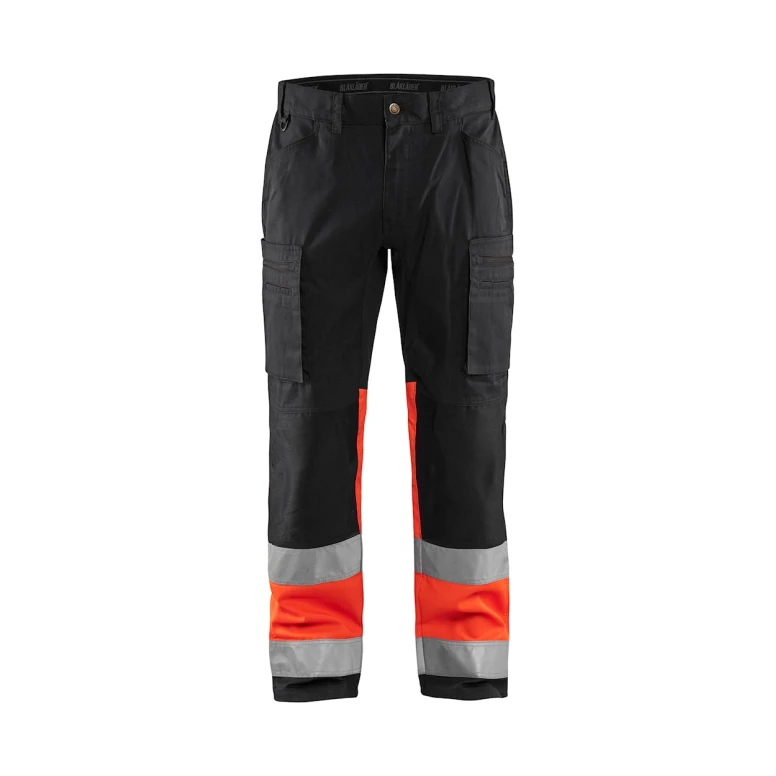 Arbeitshose Blaklader High VIS Stretch Mehrtaschen 155118118933C50