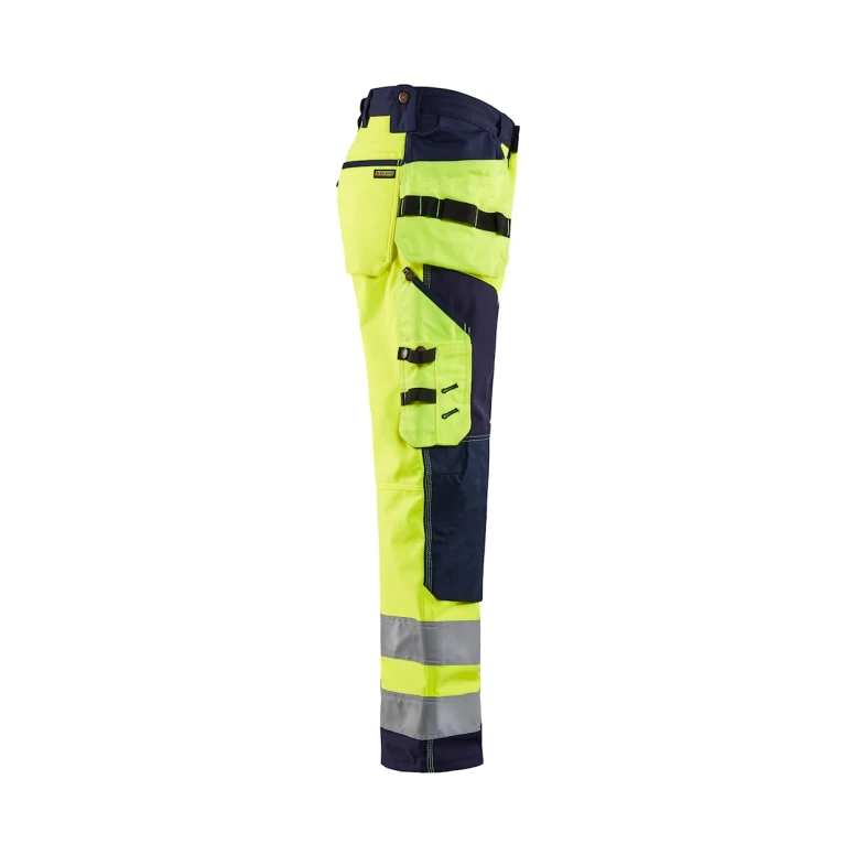 Arbeitshose Multi-Pocket Softshell hohe Sichtbarkeit Blaklader Hig Vis Craftsman 156725173389C50