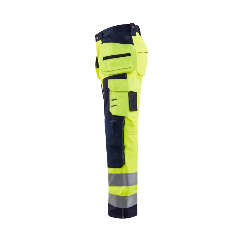 Arbeitshose Multi-Pocket Softshell hohe Sichtbarkeit Blaklader Hig Vis Craftsman 156725173389C50